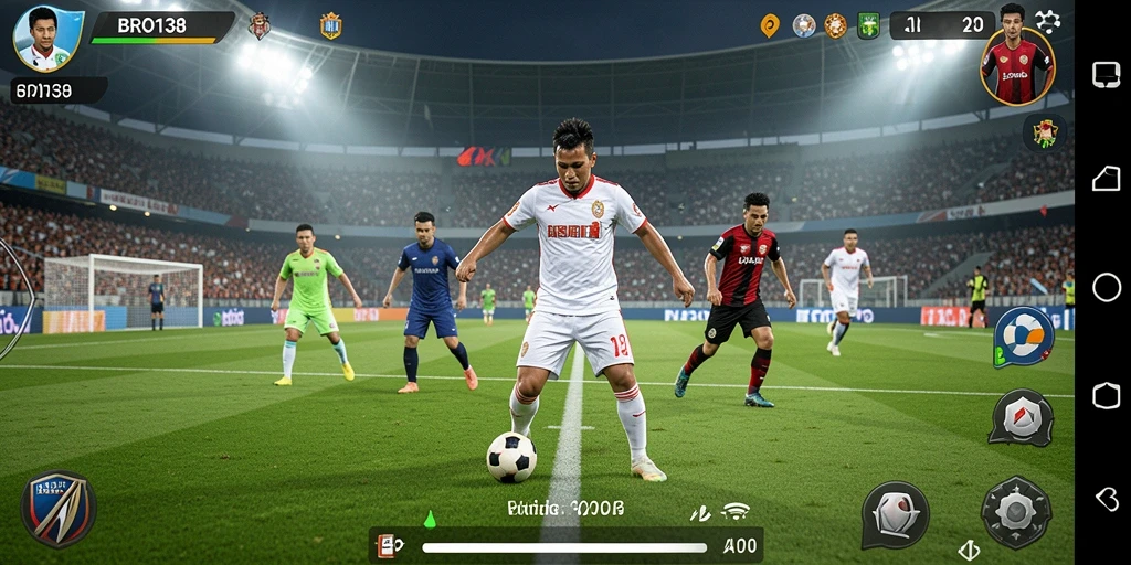 Tampilan layar gameplay dalam BRO138 yang menegangkan dan penuh aksi.