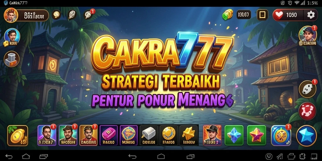 Screenshot gameplay CAKRA777 yang menampilkan aksi strategis.