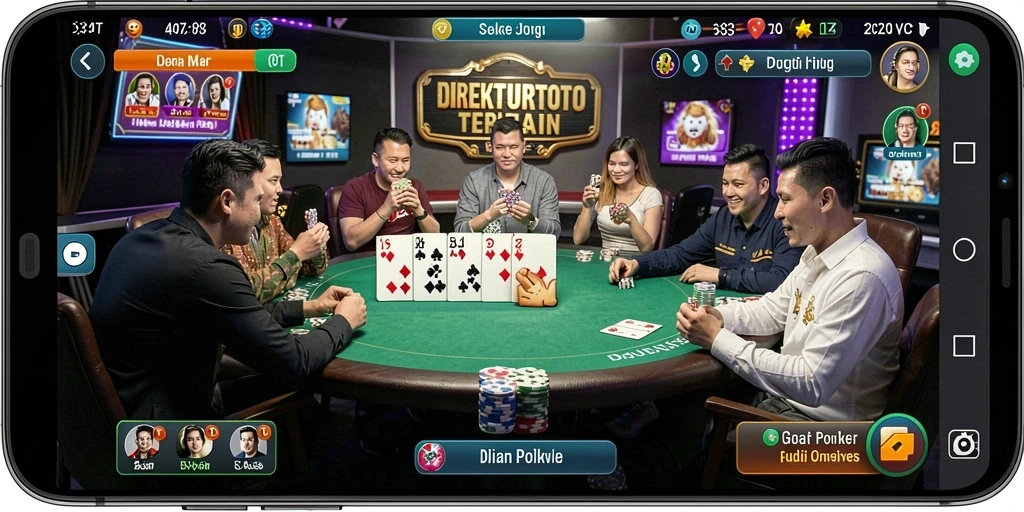 Gambaran gameplay menarik dari DIREKTURTOTO yang seru dan kompetitif.
