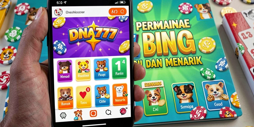Tampilan gameplay Bingo yang mengasyikkan dan interaktif.