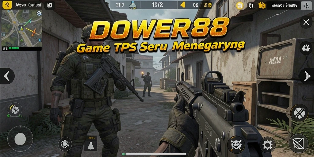 Tangkapan layar DOWER88 menampilkan pertempuran TPS yang mendebarkan.