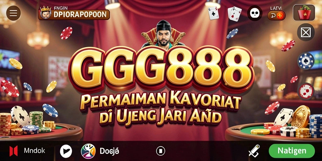 Gameplay seru dan menegangkan di GGG888 kasino.