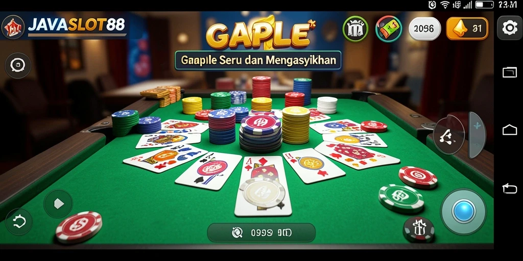 Tampilan gameplay menarik dari JAVASLOT88 yang mendebarkan.
