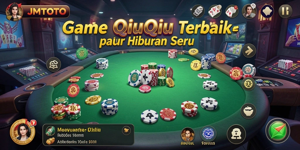 Tampilan gameplay QiuQiu yang menarik dan seru di JMTOTO.