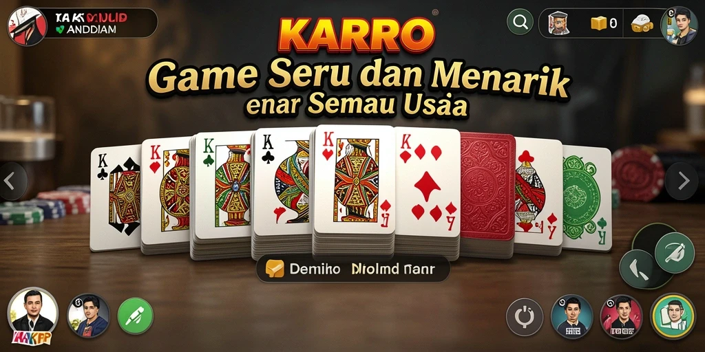 Tampilan gameplay KAKRP yang menarik dan interaktif.