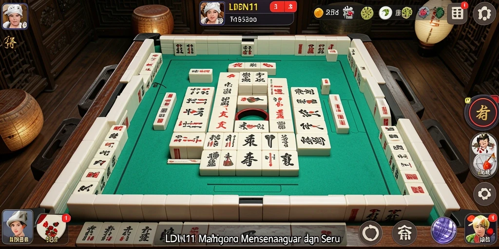 Tampilan gameplay LDN11 yang menarik dan penuh warna.