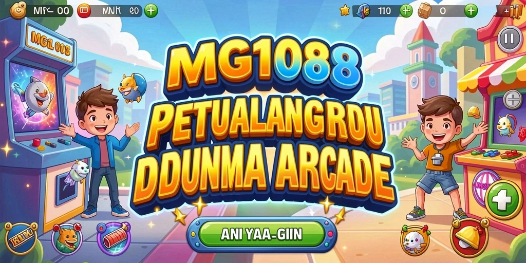 Tampilan seru gameplay MG108 dengan karakter melawan tantangan.
