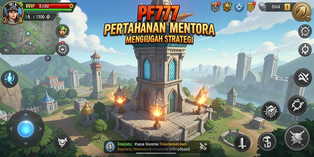 Tampilan menara dan pertempuran seru dalam PF777.