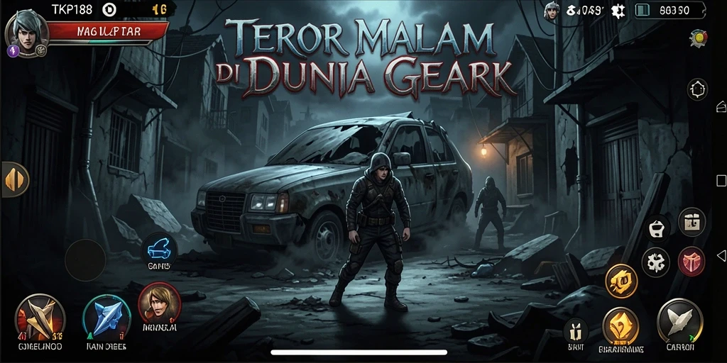 Tampilan menakutkan di dunia gelap TKP188