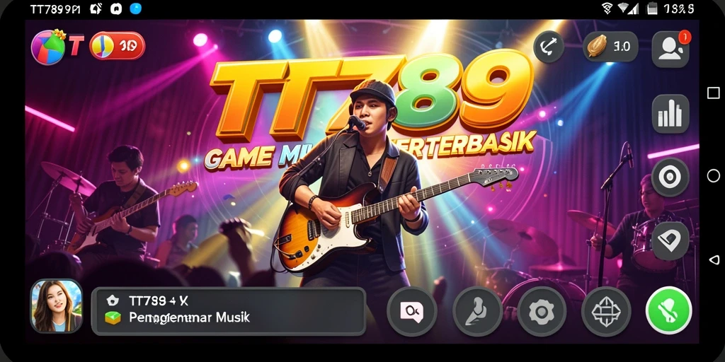 Screenshot gameplay TT789 yang menampilkan interaksi musik yang seru.